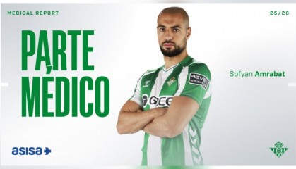 半岛·BOB官方网站-贝蒂斯官方：阿姆拉巴特在阿姆斯特丹成功接受脚踝手术